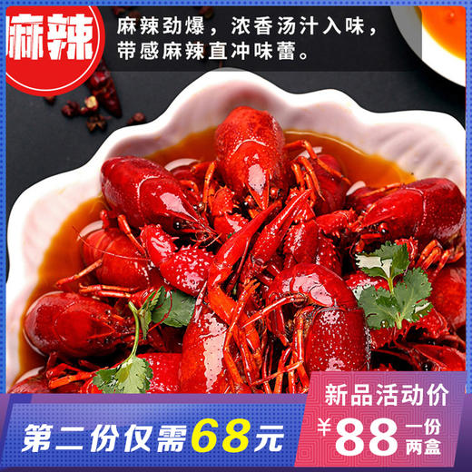 国联水产龙霸麻辣小龙虾750g/盒（1份2盒） 商品图0