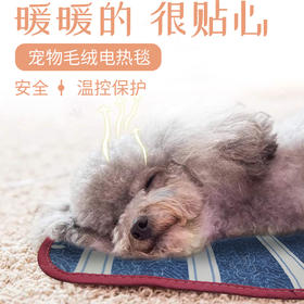宠物专用电热毯——加热垫猫咪狗狗恒温电热垫冬天取暖器防漏电小窝