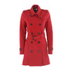 BURBERRY 巴宝莉 女士肯辛顿版型 - 中长款 Heritage Trench 薄款束腰风衣 红色 3993182 60450 商品缩略图0