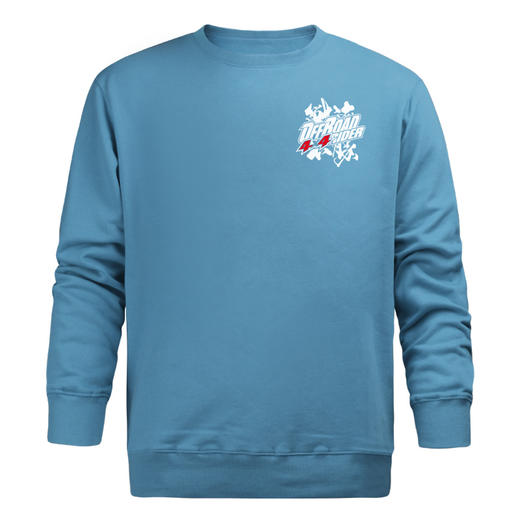 自由基地男女秋冬圆领套头卫衣休闲越野运动长袖外套纯色百搭长T NMT-1270 商品图1