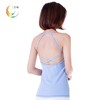LUM015272露檬瑜伽服简约吊带瑜珈背心锦纶瑜伽服（含胸垫） 商品缩略图2