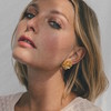 北京仓｜ELISE TSIKIS-SARAH-耳环 （金色）［法国设计师］ 商品缩略图2