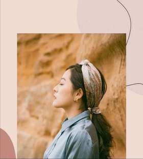 3F ALA桑蚕丝丝巾