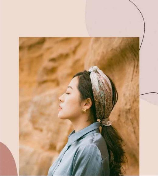 3F ALA桑蚕丝丝巾 商品图0