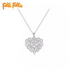 芙丽芙丽/Folli Follie 潮流爱心锁骨锁骨链 商品缩略图0