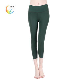 LUM79122露檬瑜伽轻薄速干中高腰瑜伽裤