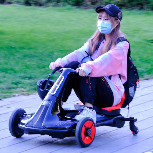 贝多奇漂移车儿童电动车四轮卡丁车可坐人双驱   BDQ 商品图1