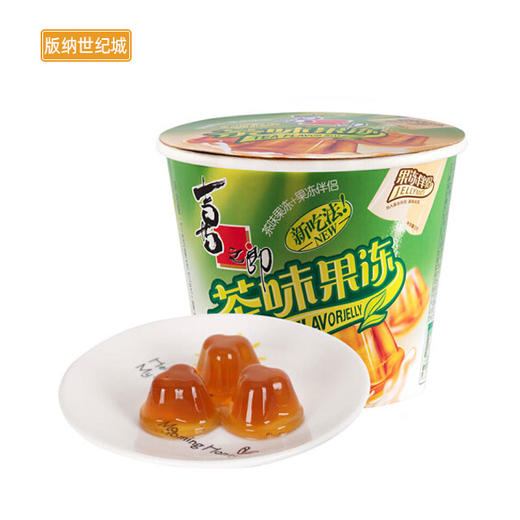 bn喜之郎茶味果冻117g杯