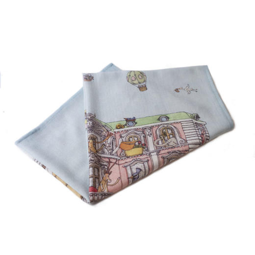 Atelier Choux 法国轻奢艺术羊绒四季盖毯70*120cm+同款包巾100*100cm 婴幼儿毯儿童被子成人披肩 | 50%羊毛 50%羊绒 商品图5