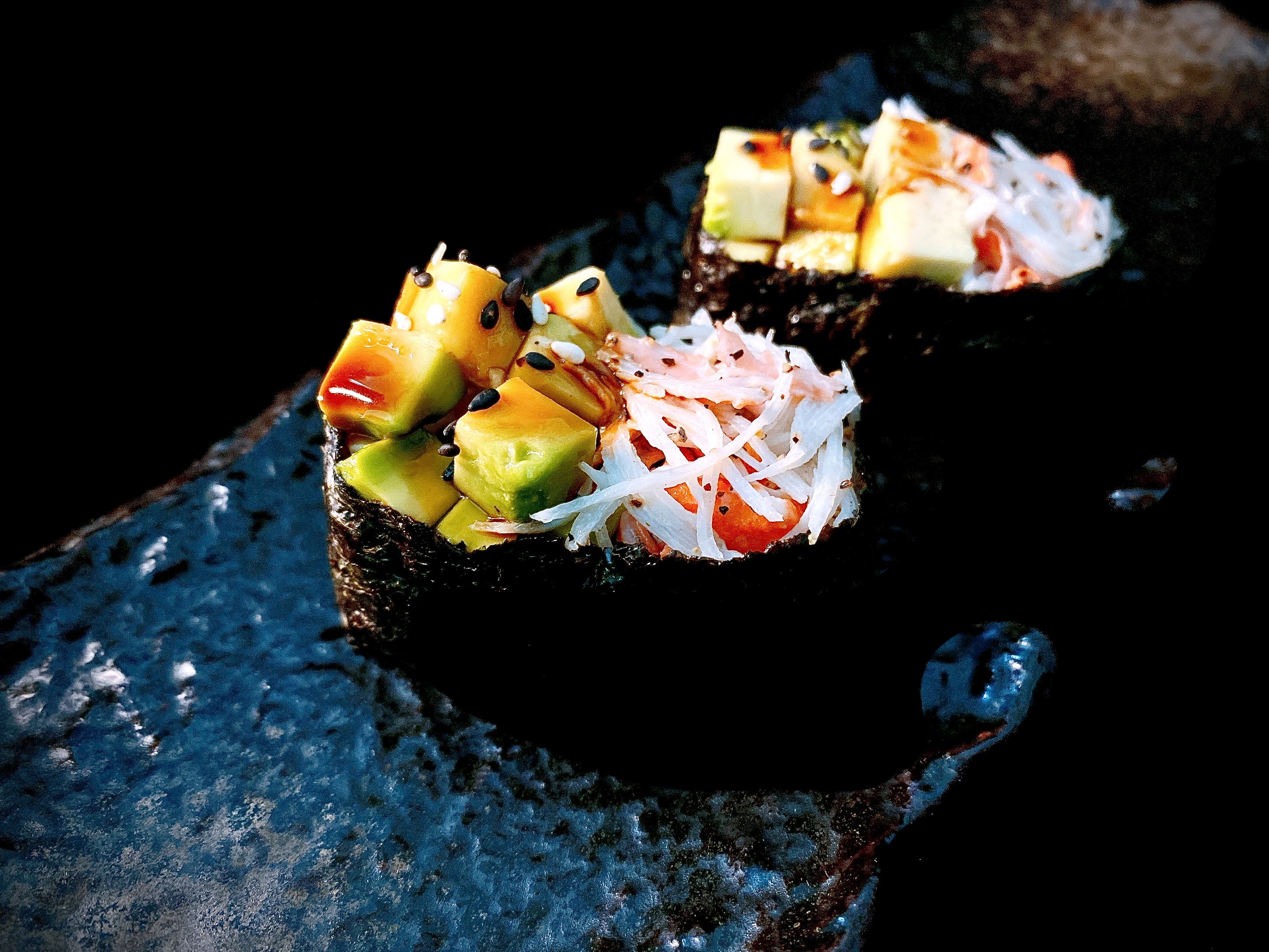 牛油果黑椒蟹柳军舰2粒【牛油果软香】