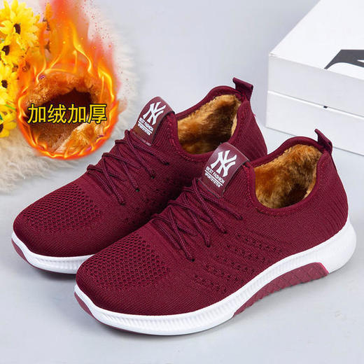 JXG-冬季老北京布鞋加绒加厚运动棉鞋 商品图2