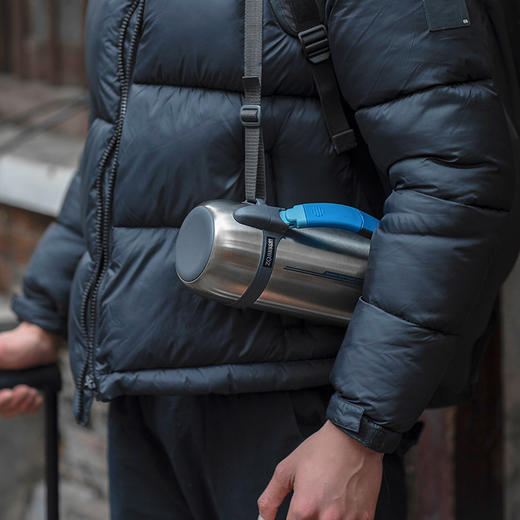 象印/ZOJIRUSHI 保温水壶不锈钢超大容量户外旅行杯便携车载保温瓶CC15 1.5升 商品图1