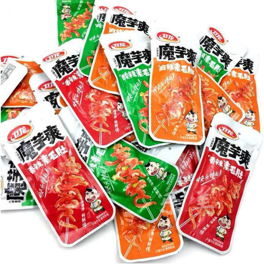 卫龙魔芋爽酸辣泡椒素毛肚18g 商品图11