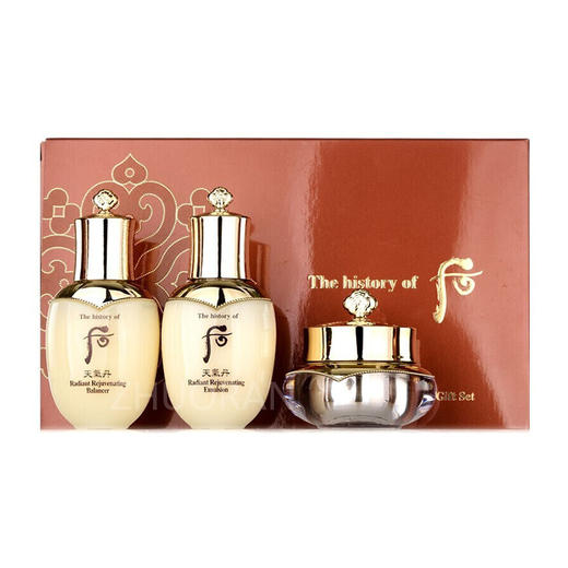 whoo 后天气丹花献中样旅行套三件套/六件套 商品图0