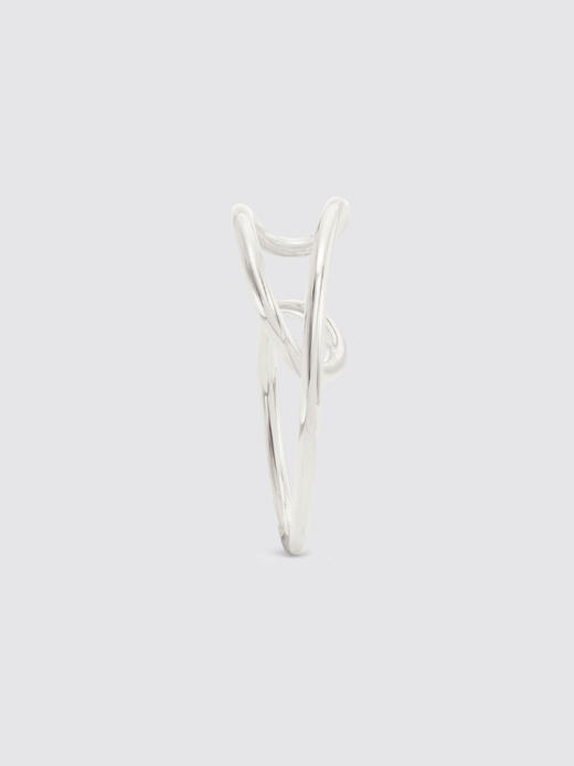北京仓｜Rathel&Wolf-JAMES-双环 银色 耳廓夹（单只）［英国设计师］ 商品图4
