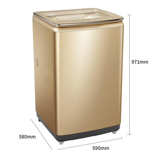 卡萨帝（Casarte） 波轮全自动 洗衣10公斤 直驱变频 静音 防缠绕 空气洗  中途添衣  除菌筒自洁  C802 100U1 商品图1