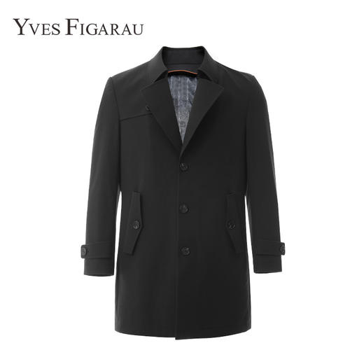 YvesFigarau伊夫·费嘉罗秋冬新款商务休闲时尚保暖风衣羽绒服904263【一衣多穿，内胆可拆卸】 商品图1