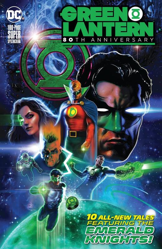 绿灯侠 80周年百页超级奇观巨制 特刊 Green Lantern 80th Anniversary 100-Page Super Spectacular （2022） 普封 商品图0