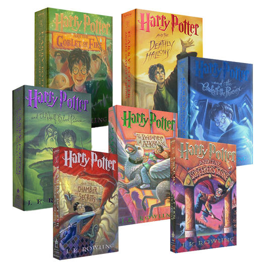 【捡漏价】哈利波特1-7全套精装豪华珍藏纪念版harry potter boxset