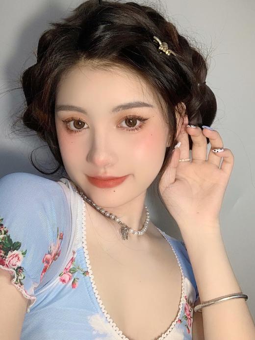 hymora x abucon RIKA HAZEL梨香褐14.5 大直径 含硅水凝胶 年抛 自然宽 商品图11