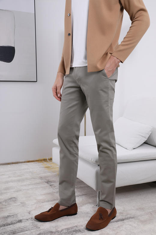 callisto多色可选棉混纺休闲裤FPCPW0205T 商品图5