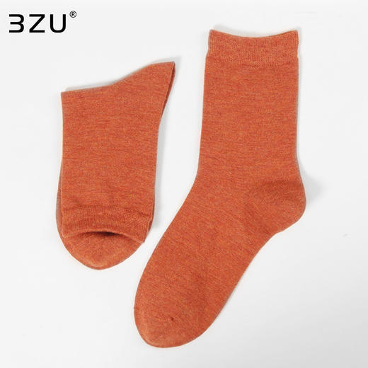 【任选6双99.5】足装秀火山岩发热平纹中邦女袜秋冬长袜中筒袜A30405-1 商品图2