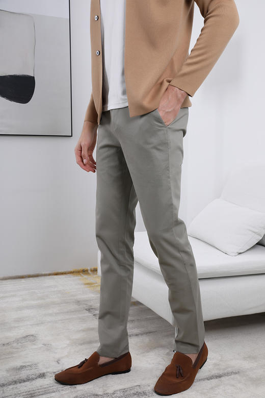 callisto多色可选棉混纺休闲裤FPCPW0205T 商品图7