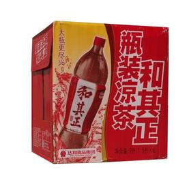【批发】达利园 和其正凉茶 1.5L*6瓶 整箱大瓶装饮料