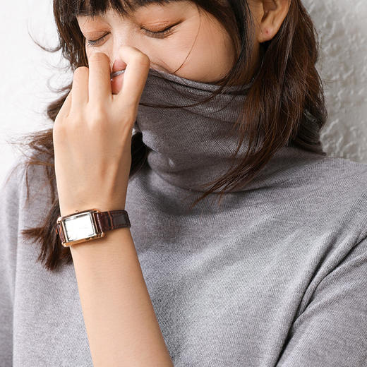 【89元任选2件】 经典百搭多色堆堆领针织衫！春秋冬三季可穿 高弹舒适 基础百搭 衣橱必备穿搭单品 慵懒时尚 软糯有型 商品图7