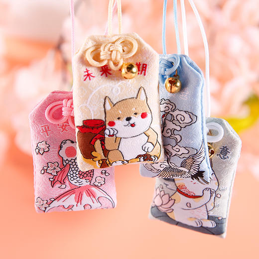 和风御守日式符学生学业健康事业祈福香囊车载手机挂件平安符