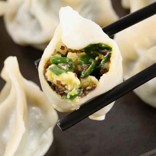 鲁海  速冻韭菜鸡蛋水饺   600g 商品图2