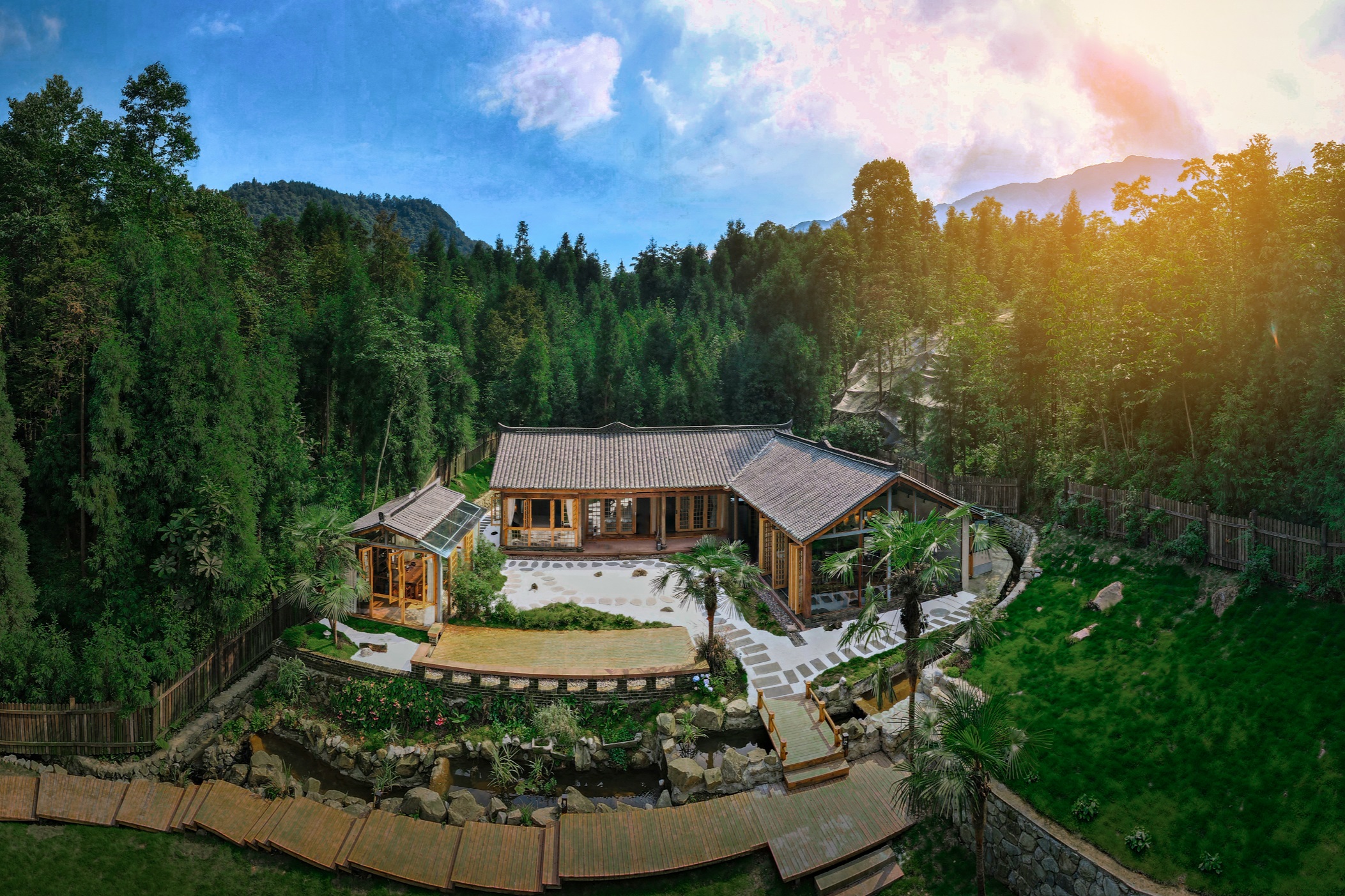 【彭州·476号院】4房森林小院，全屋地暖、投影，山林避暑、隐于乡野的山间雅致 ZZSJ