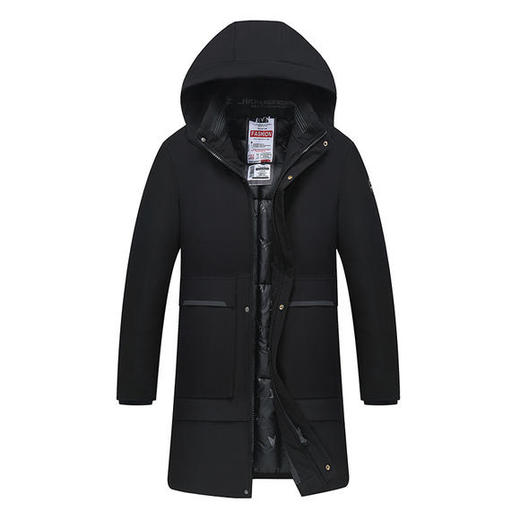 N2085-5新款服男士中长款青中年爸爸装加厚保暖外套 商品图4
