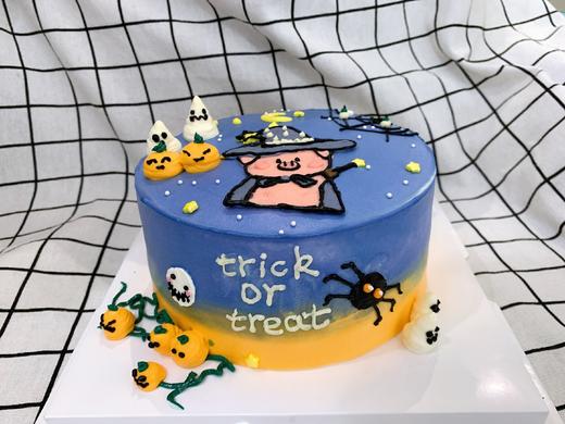 狮子家-【万圣节特辑 9+口味可选】6款手绘图案可定制 搞怪蛋糕 聚会 仪式感必备 商品图1