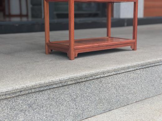 红桥红  家具严选  缅甸花梨（大果紫檀）  【60小博古架/茶棚】 商品图8