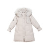 METTE童装中长款90白鹅绒羽绒服2020秋冬新品连帽大毛领加厚外套 商品缩略图6