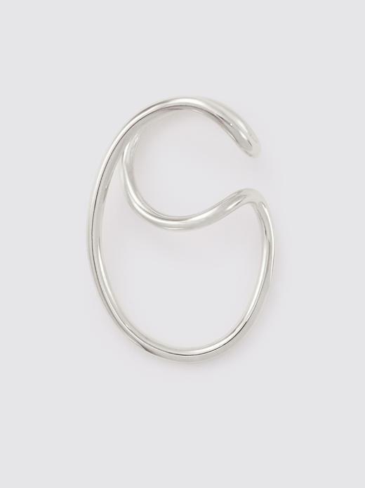 北京仓｜Rathel&Wolf-JAMES-双环 银色 耳廓夹（单只）［英国设计师］ 商品图3