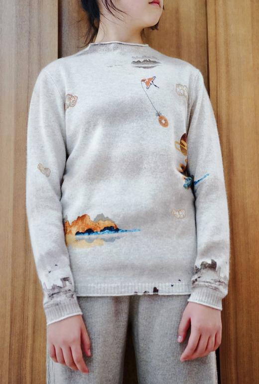 恩佐| 印花女套衫(五卖)