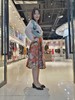 【伯妮斯茵】文艺复古印花半裙--读书的卡美伊--《画尽世界光影，只为挚爱的女人》6B6621 商品缩略图3
