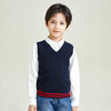 METTE羊绒世家童装100%山羊绒背心秋冬新品男宝V领内搭薄款马甲 商品缩略图2