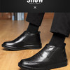PDD-DAGNNX201019新款男士加绒保暖防滑棉皮鞋TZF 商品缩略图2
