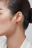 Pearl moments 南红 小团圆 圆形珍珠耳线耳环 商品缩略图7