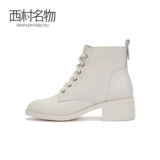 西村名物2020冬季新款粗跟时尚马丁靴X20DS40281 商品图3