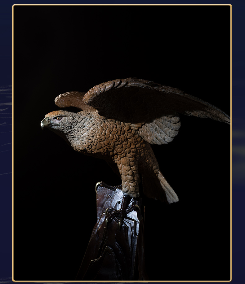 铜师傅全铜摆件万鹰之神海东青家居饰品工艺品