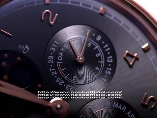 V9万guo葡萄牙系列真万年历IW503404，万年历自动机械表，尺寸41*13mm，男士腕表，皮表带，自动机械机芯，透底 商品图11