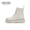 西村名物2020秋冬新款厚底机车马丁靴X20DS40191 商品缩略图4