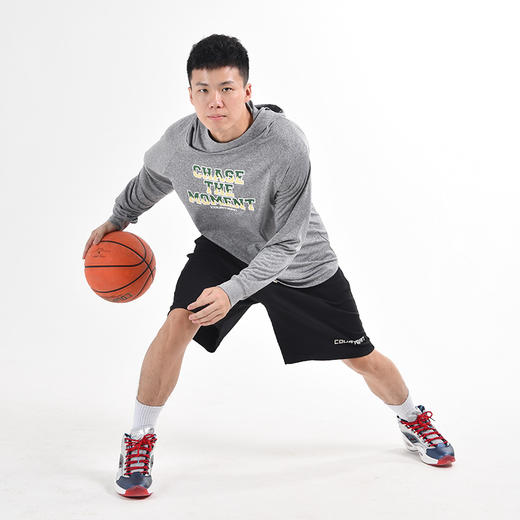 野球帝连帽投篮服长袖t恤男速干美式ncaa篮球训练服cba运动宽松