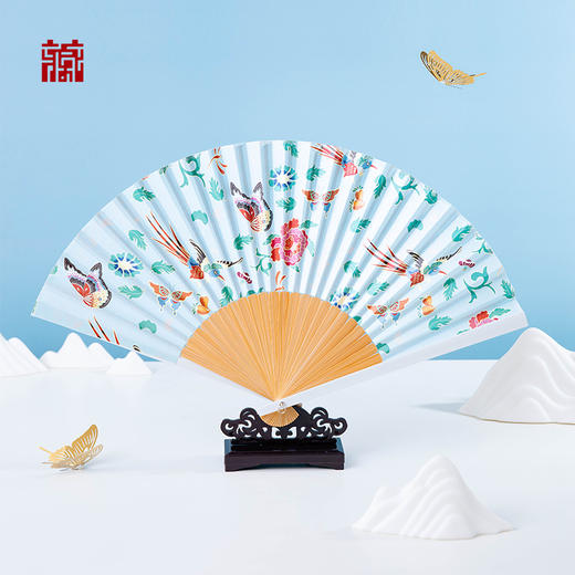 蝶系折扇 商品图0