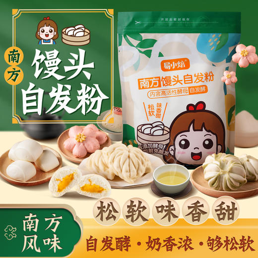 易小焙南方馒头自发粉1kg 商品图0
