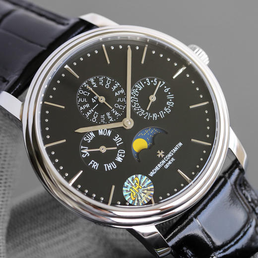 新品zui高版本 江诗丹顿传承系列43175 000r_9687万年历多功能腕表 1